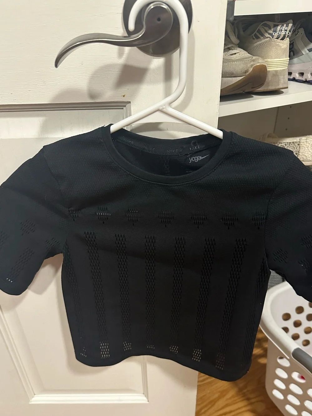 Nike Dri Fit yoga vented tee